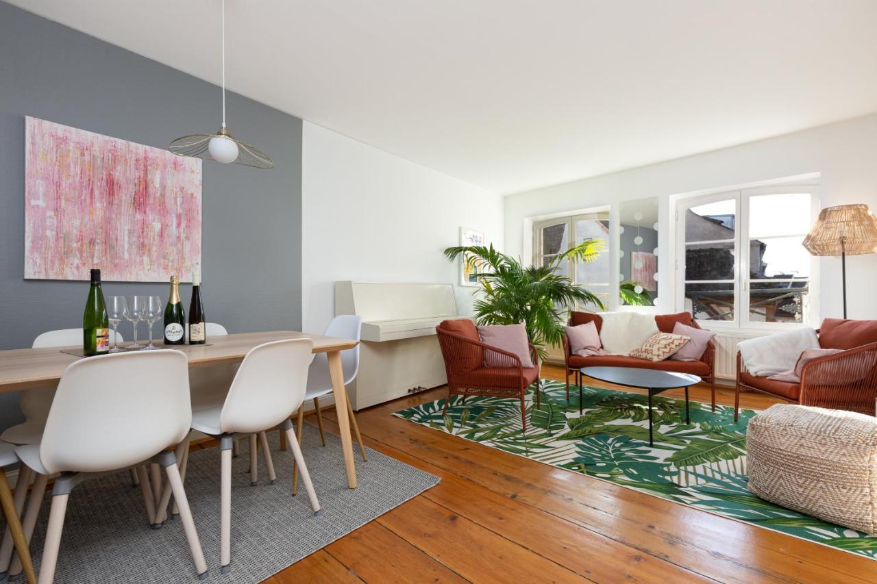 Petite France-Cathedrale, Duplex 100M2- 3 Chambres Strasbourg Luaran gambar